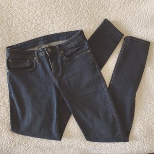Helmut Lang Skinny Jeans, Size 27, Dark Bl…
